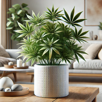 The Curious World of Fake Cannabis Plants: Decoration and More