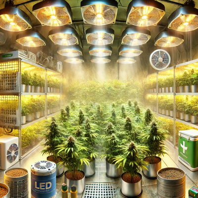 Advanced Guide to Indoor Cannabis Cultivation: Essential Principles and Techniques