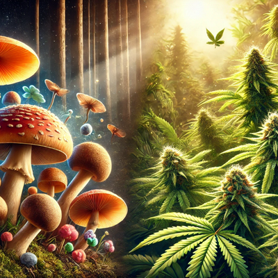 Mushrooms and Cannabis: How They Compare