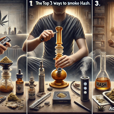 The Top 3 Ways of Smoking Hash: The Complete Guide to Smoking Hash