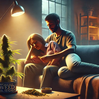Why does weed make sex feel so good?