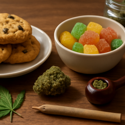 How Edibles and Smoking Differ in Effects and Experience
