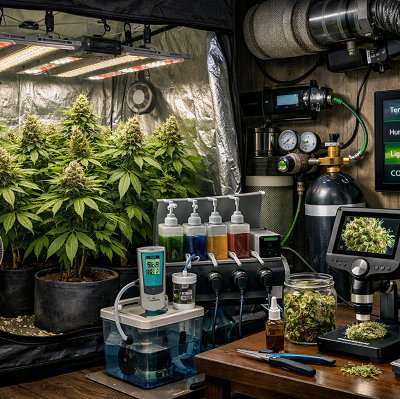 Trends in and new technologies for cannabis growing at home