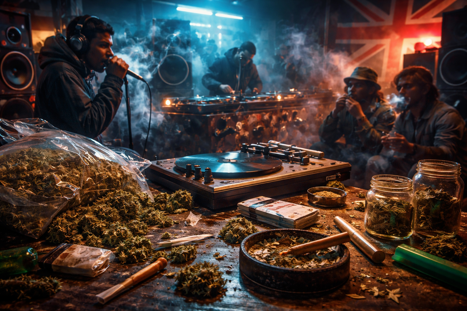 Smoking in the Studio: Cannabis, Grime, Jungle and the British Music Scene