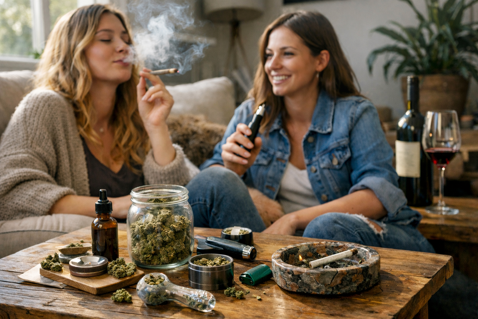 Why More British Women Are Choosing Cannabis Over Alcohol