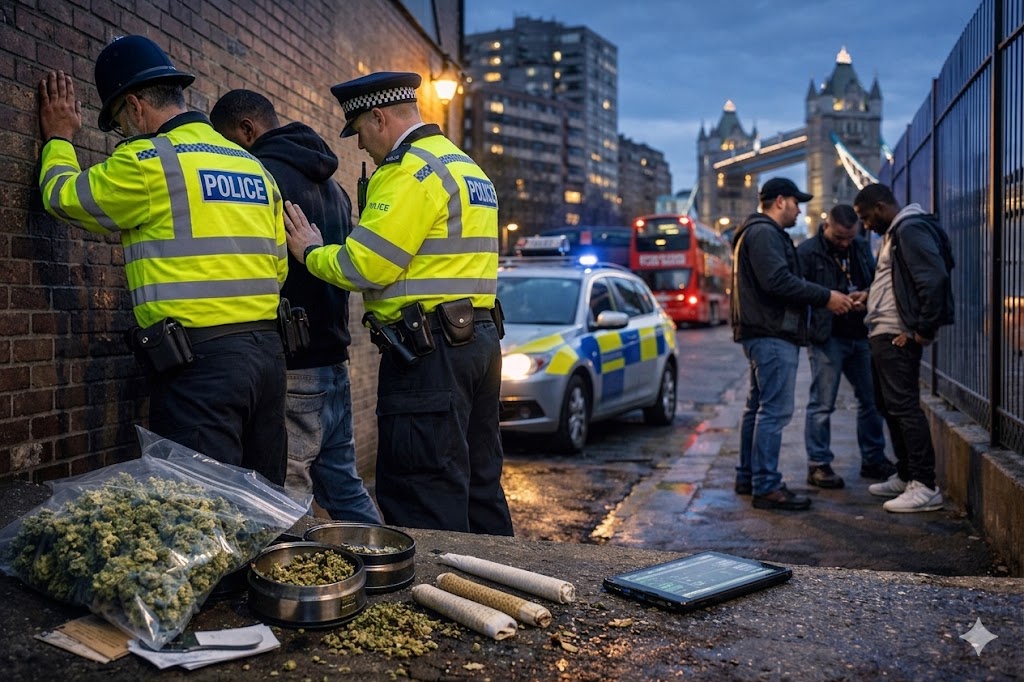 Stop and search: cannabis, race, and policing in the UK