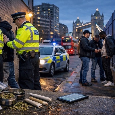 Stop and search: cannabis, race, and policing in the UK